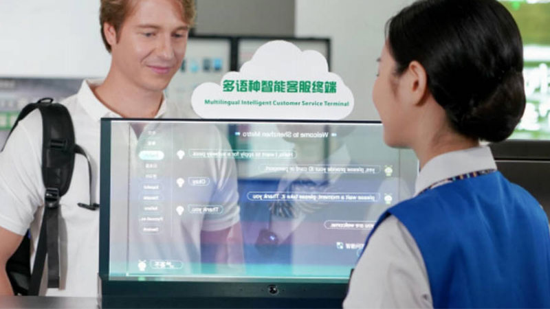 雙面透明屏幕 雙面透明屏幕