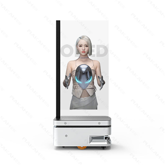 移動AI數字人透明屏